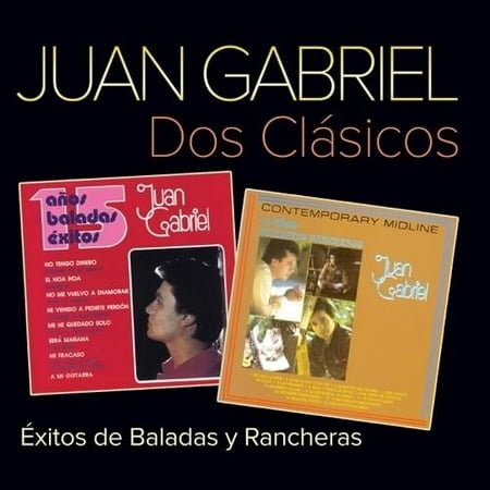 Juan Gabriel Dos Clasicos Exitos De Baladas y Rancheras