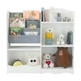 thumbnail image 2 of Tcbosik Bookshelf with Storage for Small Space, 3-Tier Bookcase with Open Shelves, Display Rack for Living Room, Easy Assembly, White, 2 of 8