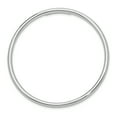 thumbnail image 2 of Sterling Silver Polished Slip-on Child's Bangle, 2 of 3