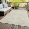 thumbnail image 6 of Addison Rugs Chantille Indoor/Outdoor Transitional Geometric Beige Washable Rectangle Rug, 10' x 14', 6 of 6
