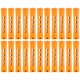 thumbnail image 1 of 20pcs Rodillos para el cabello Bigobineros de plástico ondas ondas rodillos de cabello rodillos con gorras, 1 of 5