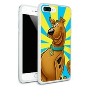 Scooby-Doo Character Protective Slim Fit Hybrid Rubber Bumper Case for Apple iPhone 7 and 7 Plus