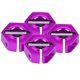 thumbnail image 4 of 12mm Universal Wheel Hex Hub Adapter for HSP Sakura 1/10 Scale RC Car (7mm, Purple), 4 of 4