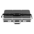 thumbnail image 5 of Portable Lockable Professional Salon Travel Case with Shoulder Strap, Makeup Storage Organizer Makeup Hairdressing Case Cosmetic Travel Organizer Barber Storage Case (Silver), 5 of 11