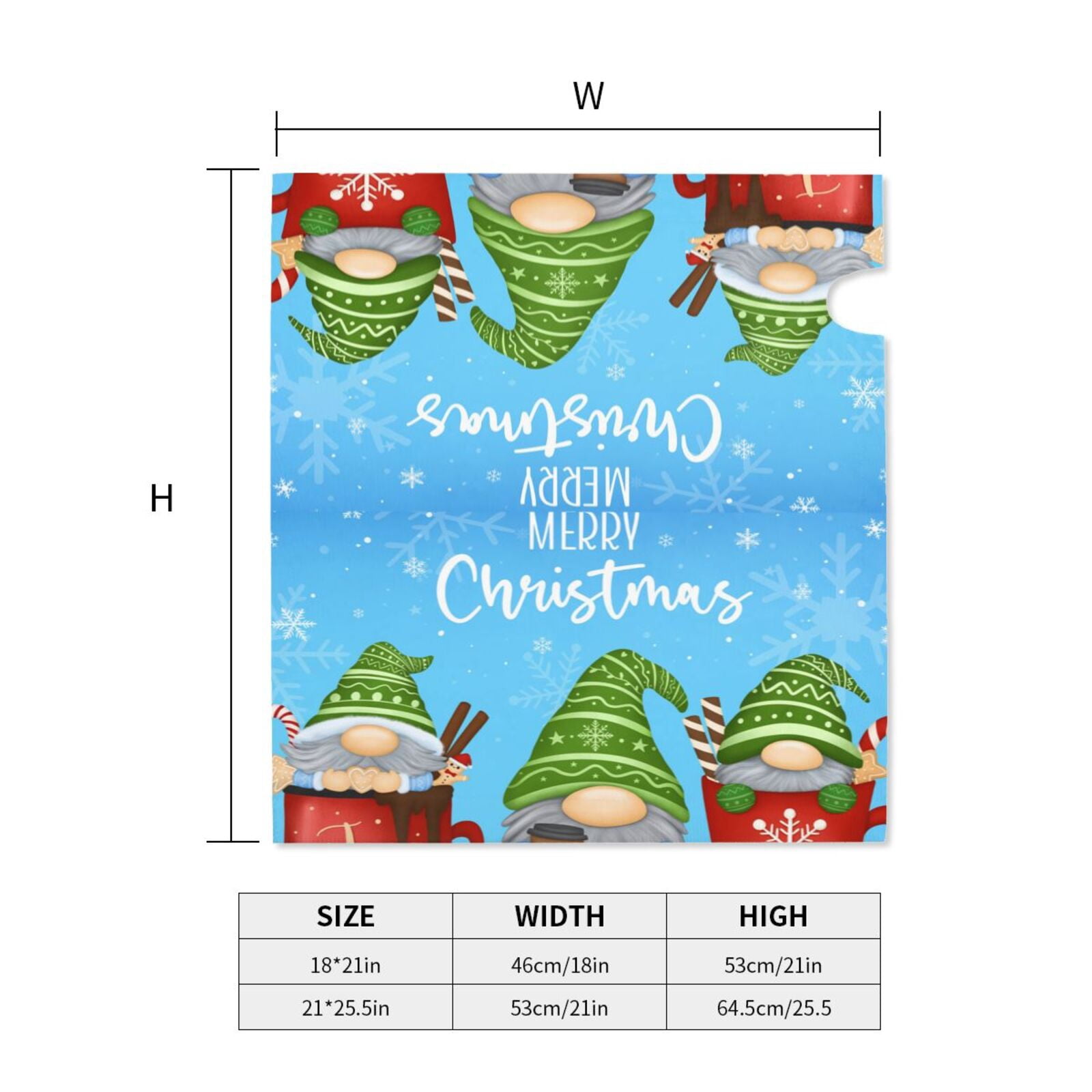 Kdxio Magnetic Mailbox Cover 21x18 in Mailbox Cover Outdoor Decoration Holiday Mailbox Covers for Home Garden Yard-21x18 in
