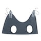 thumbnail image 5 of Hamaca para el cuidado de gatos, bolsa de sujeción, transpirable, cómoda, tumbona colgante para cachorros, suministros para mascotas , M gris, 5 of 8