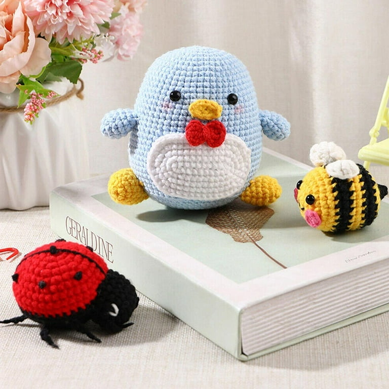 Ana Woobles Crochet Kit for Beginners Knitting Kit with Animal DIY Craft  Art Gifts 