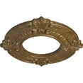 thumbnail image 3 of Ekena Millwork 9"OD x 4 1/8"ID x 5/8"P Benson Ceiling Medallion (Fits Canopies up to 4 1/8"), Hand-Painted Rubbed Bronze, 3 of 7