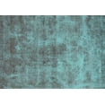 thumbnail image 1 of Ahgly Company Machine Washable Indoor Rectangle Oriental Turquoise Blue Industrial Area Rugs, 6' x 9', 1 of 4