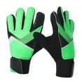 thumbnail image 3 of Guantes de fútbol DYNWAVEMX Profesionales Verde Látex Cuero PU, 3 of 8