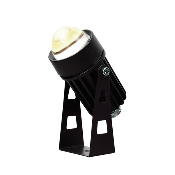 Billuyoard Foco LED de pared IP65 resistente al agua, resistente a la intemperie, ángulo de iluminación de paisajismo ajustable, lámpara de haz Type4 NO4