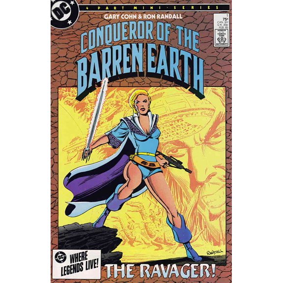 Conqueror of the Barren Earth #1 VF ; DC Comic Book