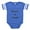 Royal Blue, variant on CafePress - FIN Batteries - Cute Infant Baby Football Bodysuit