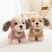 Realistic Teddy Dog Toy for Kids Indoor Outdoor Soft Lamb Puppy Cuddly Companion Educational