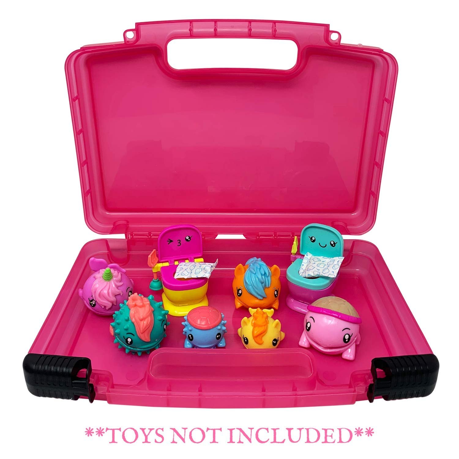 Life Made Better Toy Storage Case, Compatible with Pooparoos Figures
