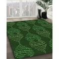 thumbnail image 3 of Ahgly Company Machine Washable Indoor Rectangle Transitional Night Black Area Rugs, 6' x 9', 3 of 7