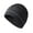 Dark Gray, variant on Men Fleece Lined Thermal Trapper Hat with Ear Flaps, One Piece Integrated Neck Gaiter Windproof Cold Weather Knit Beanie for Ski Motorcycle Cycling