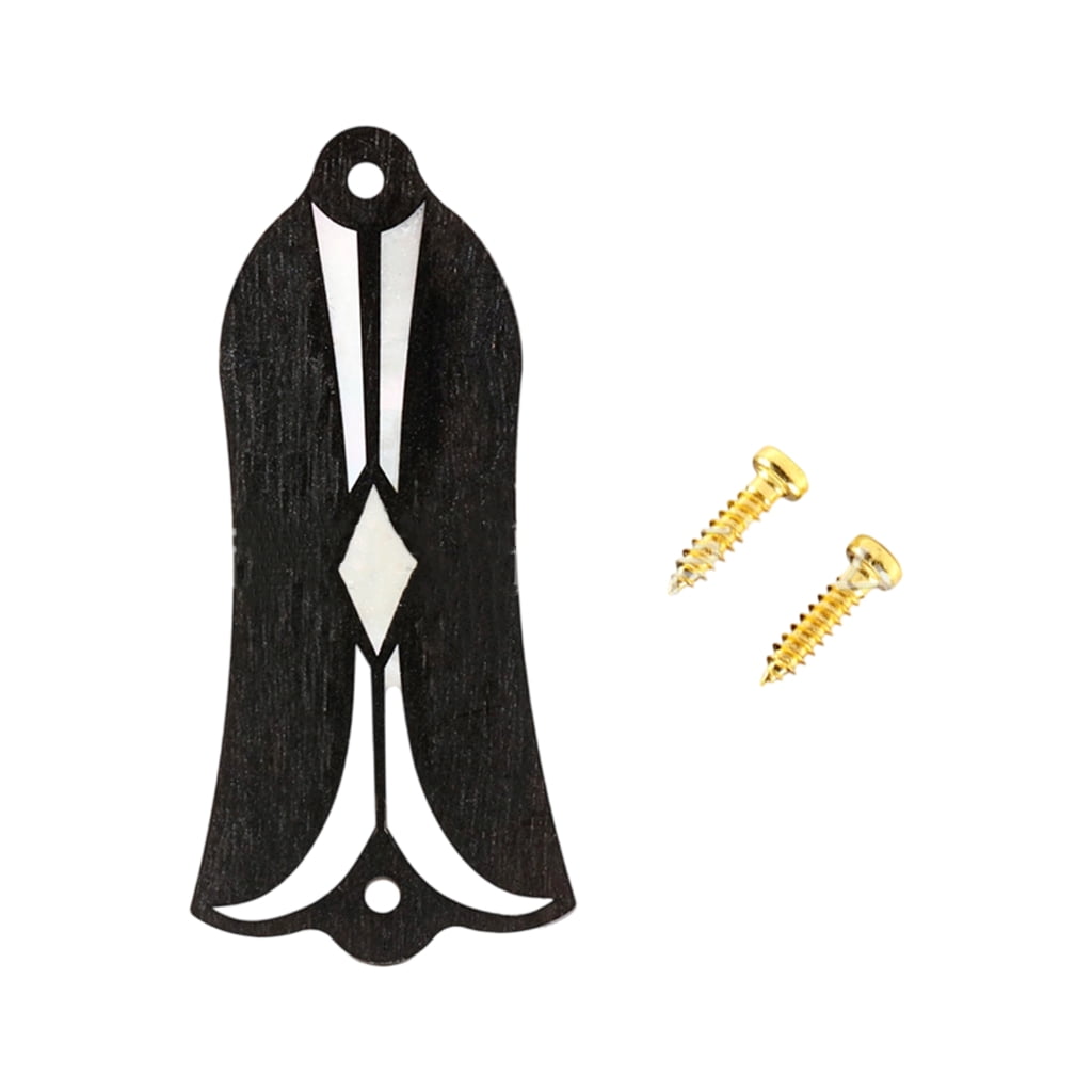 Electric Guitar Trusses Rod Cover 2 Holes Trusses Rod Cover Plate Guitar Part