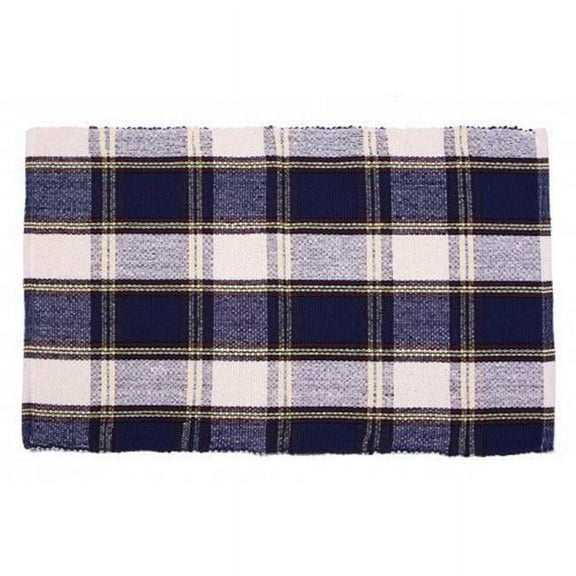 Mr. MJs Trading AG-65737-48x72 48 x 72 in. Floor Mat, Sherwood Navy