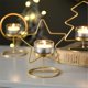 thumbnail image 3 of Candelabros De Hierro TUNC Vintage 14 * 11,5 Cm Amarillo, 3 of 4
