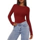 thumbnail image 3 of Remera PRETTYGARDEN 2025 de punto acanalado ajustada roja XXL, 3 of 4