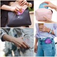 thumbnail image 4 of Espejo de mano compacto Barydat Seashell, juego de 24 unidades con bolsa de organza, 4 of 6