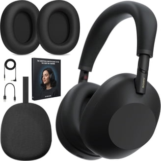 Sony WH-1000XM5 Blue Noise Canceling Wireless Headphones with 30hr
