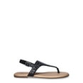 thumbnail image 6 of Time and Tru Women's Hooded Flat Thong Sandals, Wide Width Available, 6 of 7
