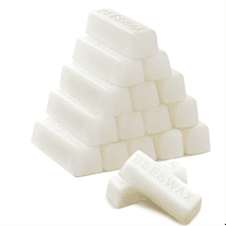TOP! 24 X 1 Oz White Beeswax Bars Pure Cosmetic Grade Bees Wax Triple-Filtered Bar Natural