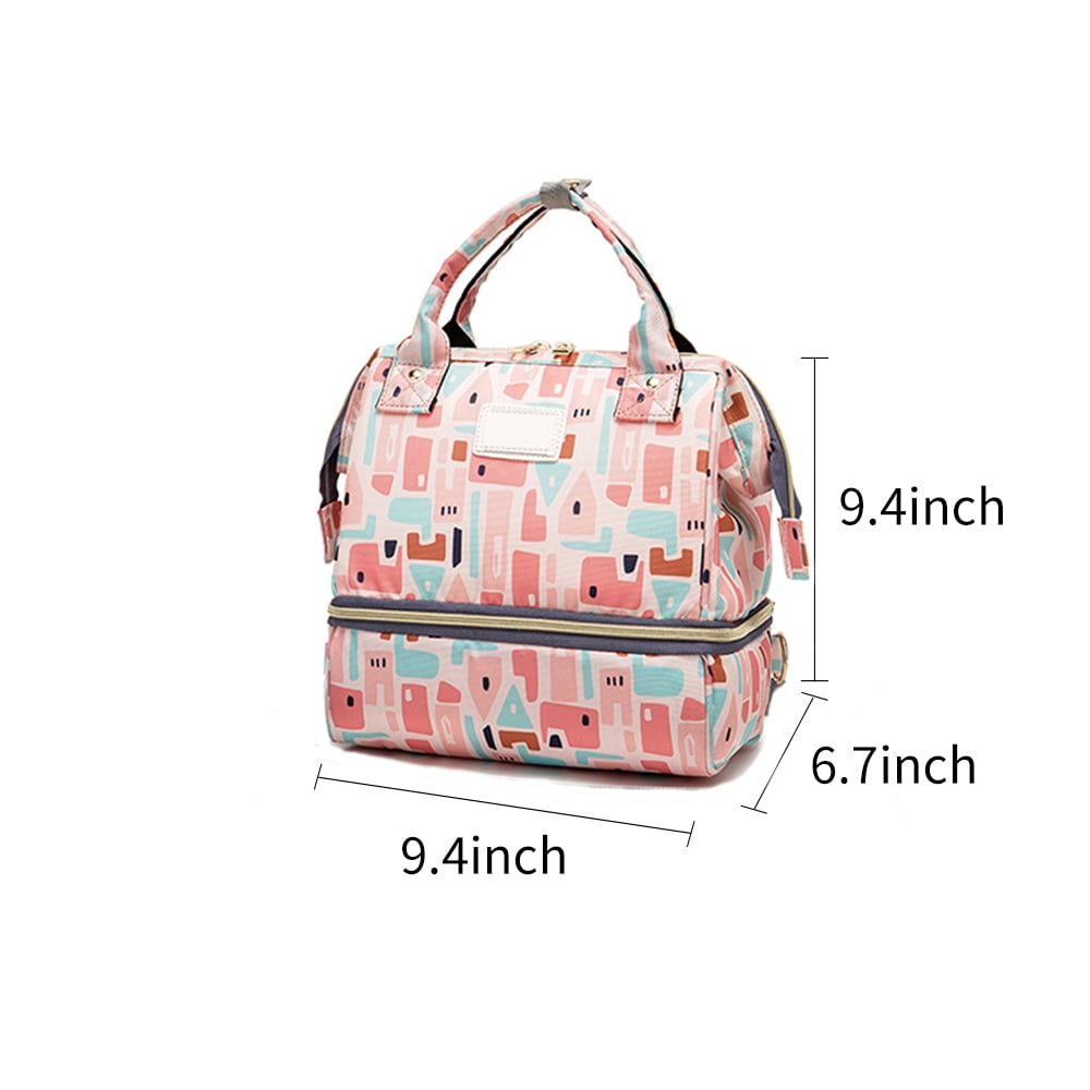 Baby Diaper Bag Mommy Bag Multifunctional Breast Milk Preservation Bag Portable Food Storage Insulation Bag Backpack