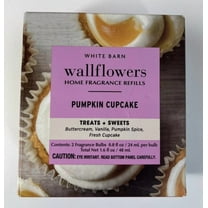 Bath and Body Works Pumpkin Cupcake Wallflowers 2 Bulbs 0.8 Fl Oz