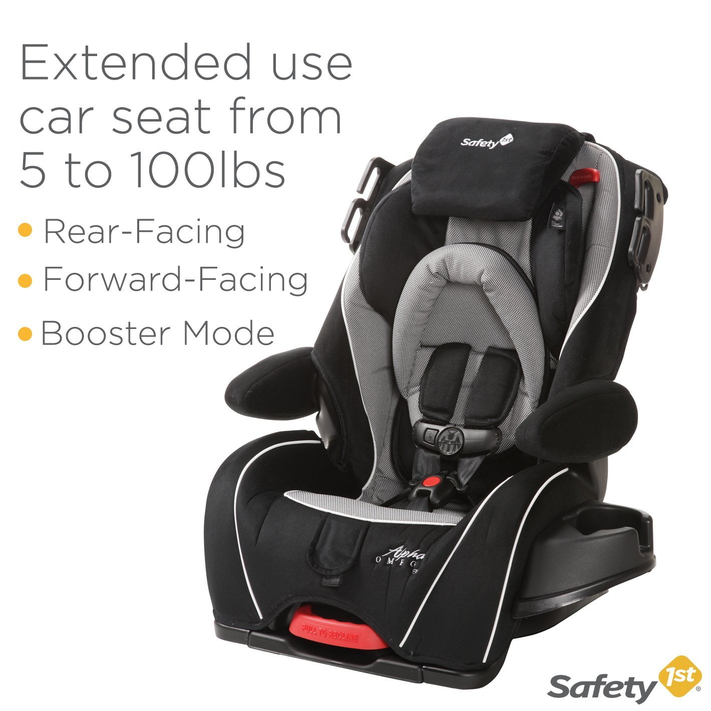 Safety 1st Alpha Omega Elite Convertible Car Seat Choose Your Pattern