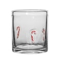 thumbnail image 1 of Vasos de vidrio sin tallo con temática navideña, diseño de textura única, decoración para fiesta de Acción de Gracias y Navidad., 1 of 8