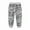 Grey#563, variant on LIIPEE Girl Boy Casual Pants Elastic Waist Wide Leg Camouflage Jogger Trousers With Pockets Kids Casual Daily Stretch Street Outdoor Hiking Pants,Grey,6-7 Years