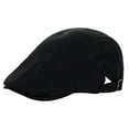 thumbnail image 2 of Cotton Men's Flat Cap Newsboy Hat Driving Cabbie Hunting Cap, 2 of 5