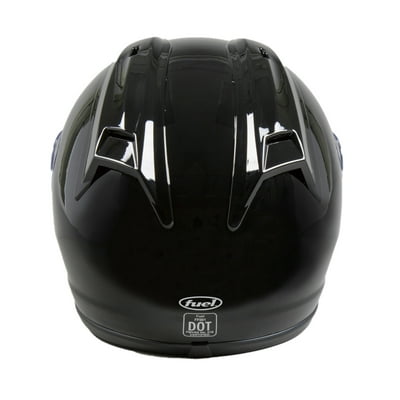 Buy Fuel Helmets Adult Full-Face Helmet, Gloss Black, Large Online in