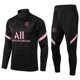 thumbnail image 1 of Paris, Atletico Madrid, Inter Milan, Liverpool, Marseille Brazil Long Sleeve Shirt, Adult and Children's Tracksuit, Football Shirt Set Black, 1 of 5
