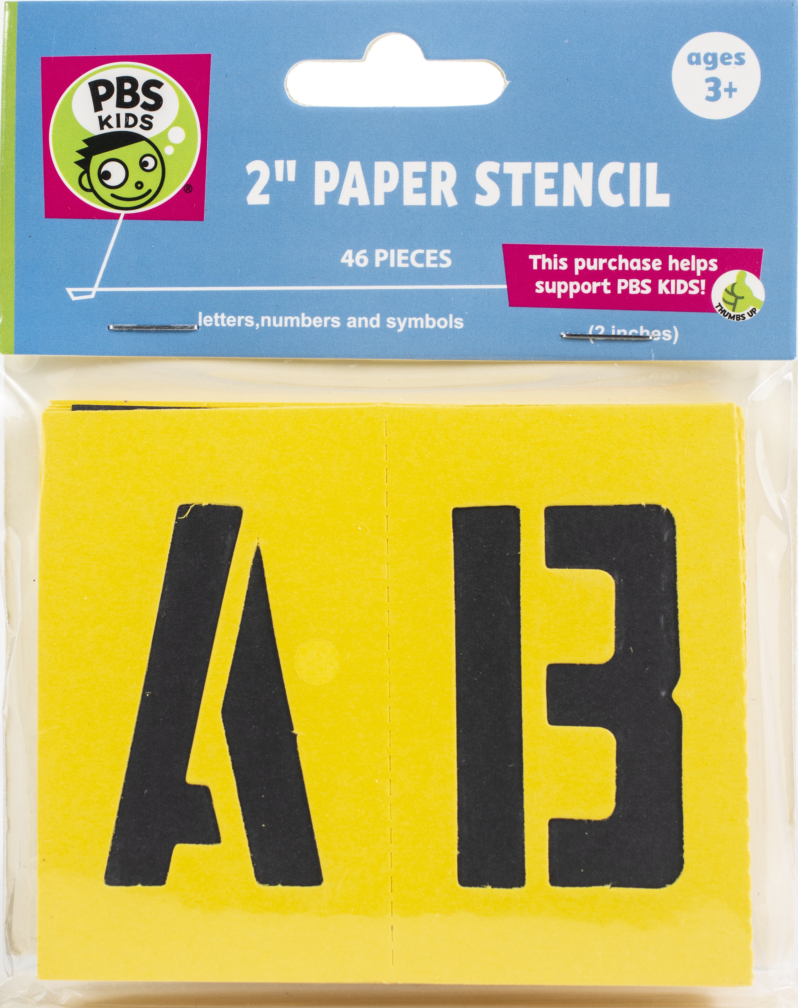 Paper Stencils 2"Letters, Numbers, Symbols PB102 Walmart Canada