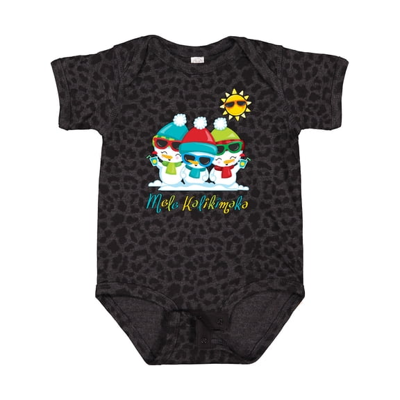 Inktastic Mele Kalikimaka Boys or Girls Baby Bodysuit