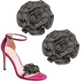 thumbnail image 1 of Decorative Shoe Clips, Removable Bow Clip Flower Rhinestone Charms for Women Dress High Heels Accessories, 1 of 5