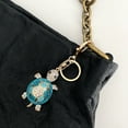 thumbnail image 6 of Wrapables Crystal Bling Key Chain Keyring Car Purse Handbag Pendant Charm, Blue Sea Turtle, 6 of 9