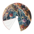 thumbnail image 3 of Balery Starry Sky Planet Lollipop Printed Christmas Tree Skirt , Merry Christmas Party Christmas Tree Decoration,Adjustable Tree Skirt-30", 3 of 8