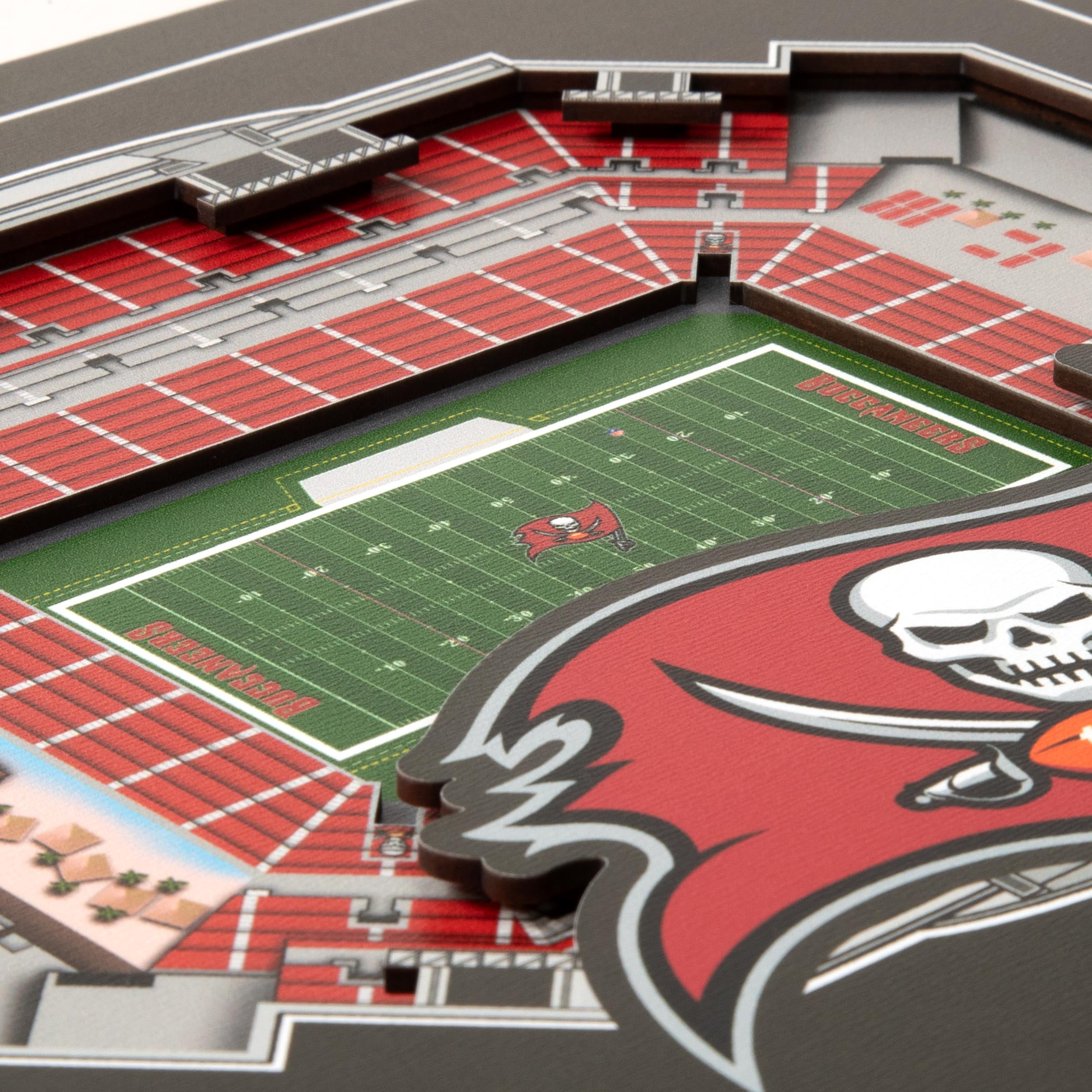 YouTheFan NFL Tampa Bay Buccaneers Stadium Series 3D Wall Art