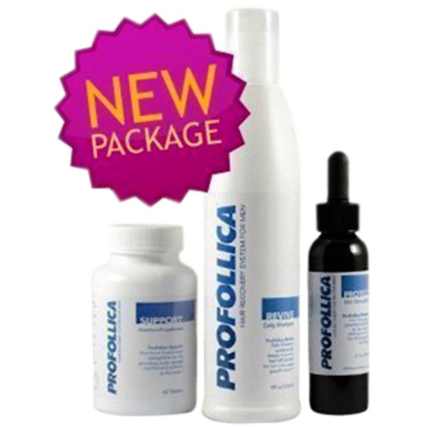 Profollica w/ Shampoo Hair Regrowth System Stop Hair Loss Kit