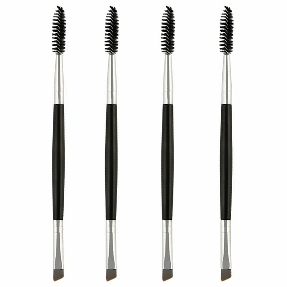 RAGUPEL Eyebrow Brush, Professional Double-Ended Angled Eye Brow Brush and Spoolie Brush