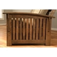 thumbnail image 4 of Kodiak Furniture Washington Queen-size Wood Futon-Marmont Mocha Brown Mattress, 4 of 5
