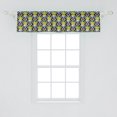 thumbnail image 2 of Ambesonne Cactus Window Valance, Plants Pots Love Theme, 54" X 12", Multicolor, 2 of 3