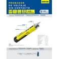 thumbnail image 2 of Probador De Voltaje 90 1000v Proteccion Electricista Surtek SURTEK PVS01, 2 of 3