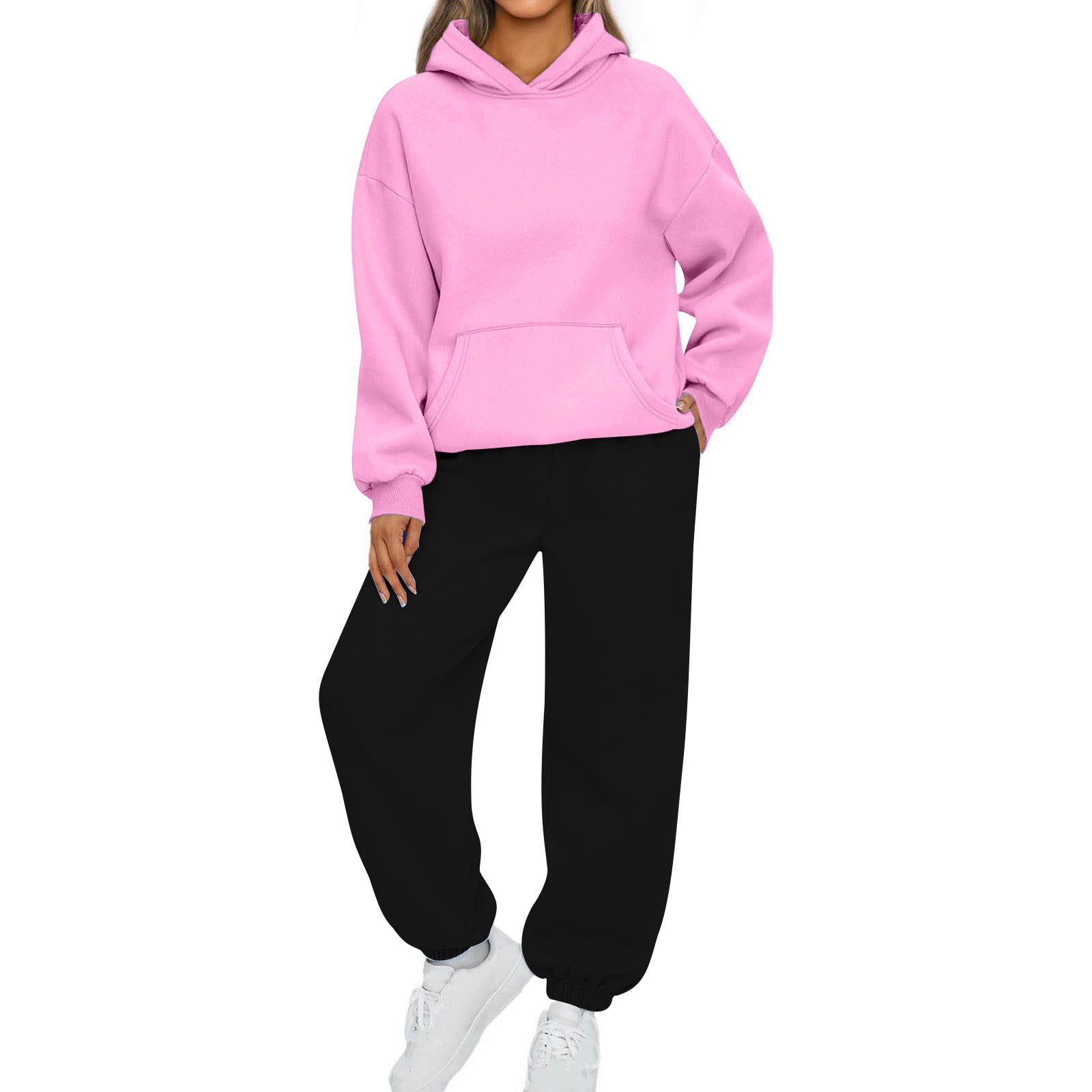 Vaquish 2 セットhoddie and joggers Vaquish 2 セットhoddie and joggers Moxiu Womens 2 Piece Outfits