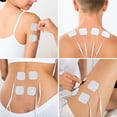 thumbnail image 2 of Almohadillas de repuesto para unidad TENS, electrodos autoadhesivos (20 unidades), almohadillas de 5 x 5 cm para masajeador muscular, almohadillas autoadhesivas TENS para electroterapia., 2 of 5